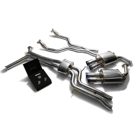 Armytrix Stainless Steel Valvetronic Catback Exhaust System | 2011-2018 Audi A6/A7 V6 (AUC7T-QC11)