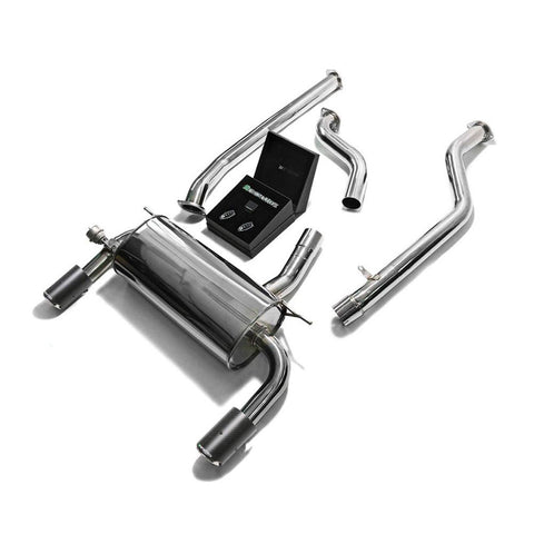 Armytrix Stainless Steel Valvetronic Catback Exhaust System | 2016-2019 BMW F34 320GT/330GT (BF324-DC11)