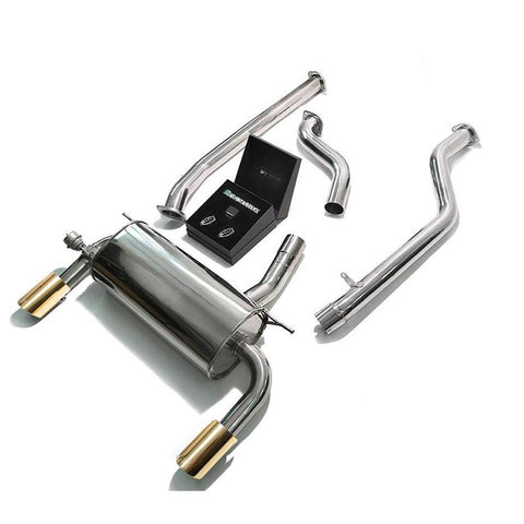Armytrix Stainless Steel Valvetronic Catback Exhaust System | 2016-2019 BMW F34 320GT/330GT (BF324-DC11)