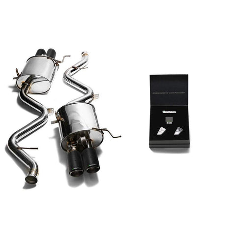 Armytrix Stainless Steel Valvetronic Catback Exhaust System | 2008-2013 BMW M3 E9x (BME9M-QC11)