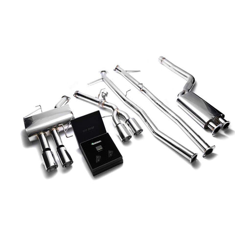 Armytrix Stainless Steel Valvetronic Catback Exhaust System | 2011-2019 BMW 520i / 528i F10 N20B20 (BMF12-QC11)