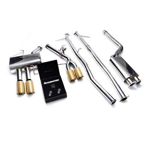 Armytrix Stainless Steel Valvetronic Catback Exhaust System | 2011-2019 BMW 520i / 528i F10 N20B20 (BMF12-QC11)