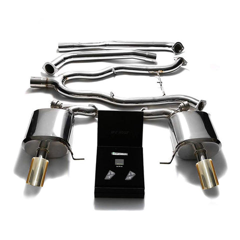 Armytrix Stainless Steel Valvetronic Catback Exhaust System | 2011-2019 BMW 535i F10 (BMF13-DC11)