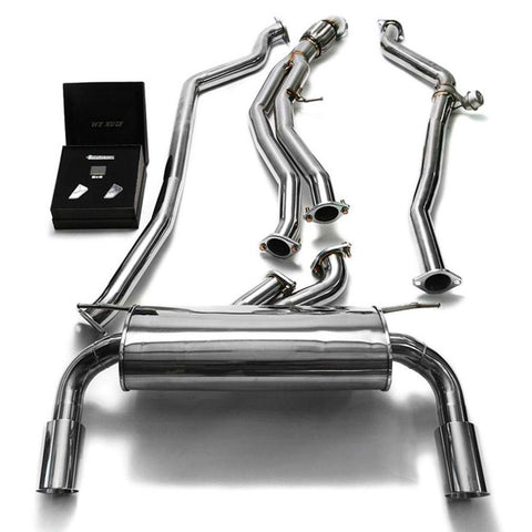 Armytrix Stainless Steel Valvetronic Catback Exhaust System | 2012-2015 BMW M135i / M235i F2x (BMF23-DC11)