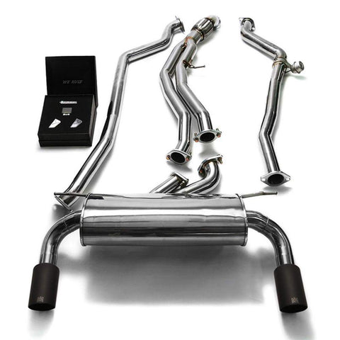 Armytrix Stainless Steel Valvetronic Catback Exhaust System | 2012-2015 BMW M135i / M235i F2x (BMF23-DC11)