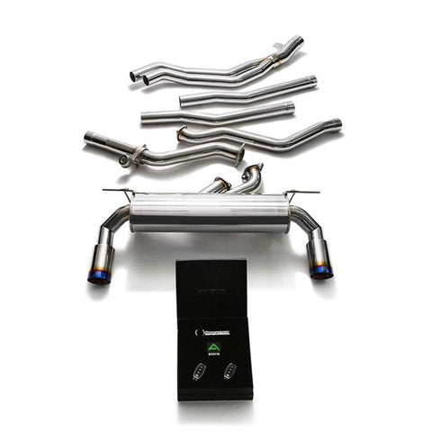 Armytrix Stainless Steel Valvetronic Exhaust System | 2017-2019 BMW M140i / M240i F2X (BMF2B-DC11)