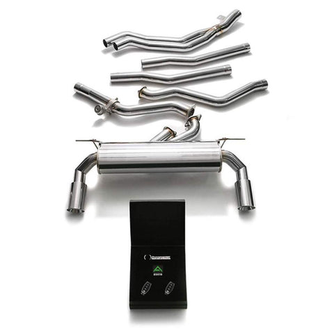 Armytrix Stainless Steel Valvetronic Exhaust System | 2017-2019 BMW M140i / M240i F2X (BMF2B-DC11)