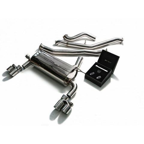 Armytrix Stainless Steel Valvetronic Catback Exhaust System | 2012-2015 BMW 3-Series / 4-Series F3x (BMF32-QS42C)