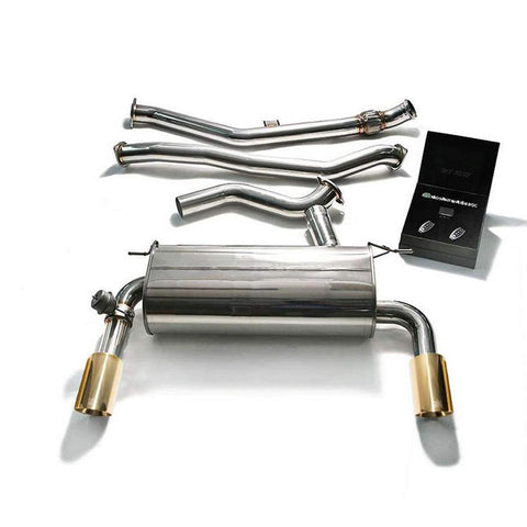 Armytrix Stainless Steel Valvetronic Catback Exhaust System | 2012-2015 BMW 335i / 435i F3x (BMF33-DC11)