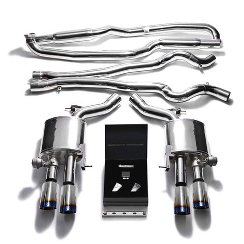 Armytrix Stainless Steel Valvetronic Catback Exhaust System | 2013-2019 BMW M6 F10 (BMF6M-QC11)