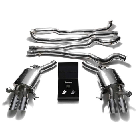 Armytrix Stainless Steel Valvetronic Catback Exhaust System | 2013-2019 BMW M6 F10 (BMF6M-QC11)