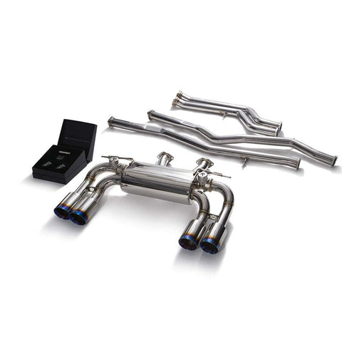 Armytrix Stainless Steel Valvetronic Catback Exhaust System | 2019+ BMW M2 Competition Coupe (BMF87-CQC38)