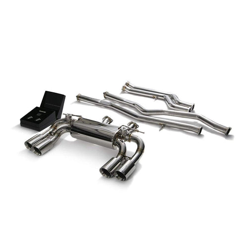 Armytrix Stainless Steel Valvetronic Catback Exhaust System | 2019+ BMW M2 Competition Coupe (BMF87-CQC38)
