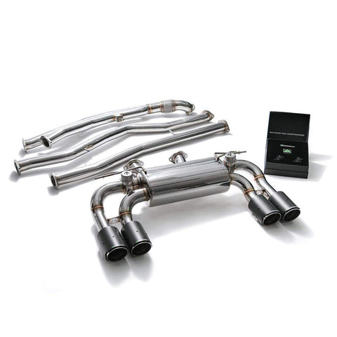 Armytrix Stainless Steel Valvetronic Catback Exhaust System | 2016-2019 BMW M2 F87 (BMF87-QC38)