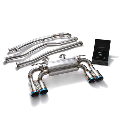 Armytrix Stainless Steel Valvetronic Catback Exhaust System | 2016-2019 BMW M2 F87 (BMF87-QC38)