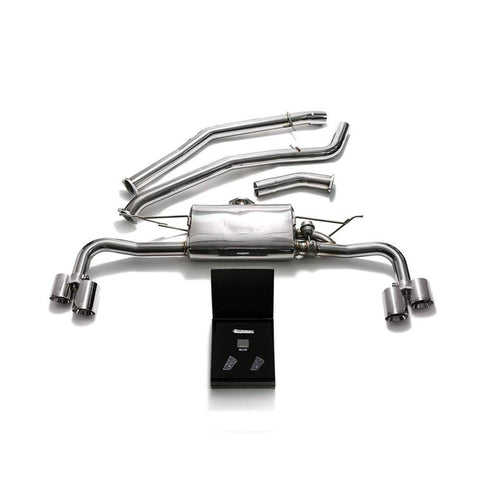 Armytrix Stainless Steel Valvetronic Catback Exhaust | 2014-2019 BMW x5 xDrive 35i F15 (BMFX3-QS44C)