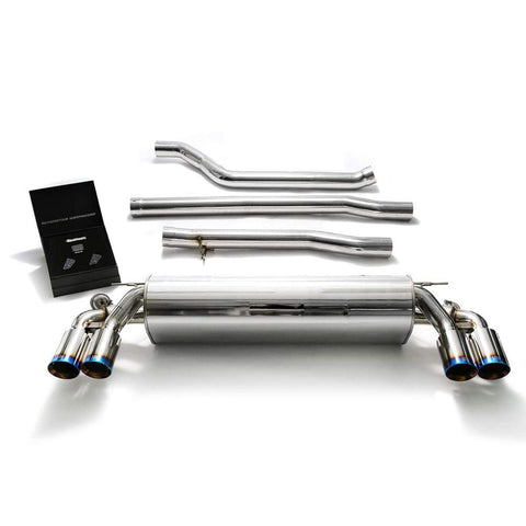 Armytrix Stainless Steel Valvetronic Catback Exhaust System | 2017-2021 BMW 540i G30/G31 (BMG34-QC11)