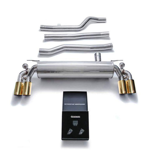 Armytrix Stainless Steel Valvetronic Catback Exhaust System | 2017-2021 BMW 540i G30/G31 (BMG34-QC11)