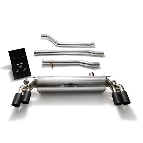 Armytrix Stainless Steel Valvetronic Catback Exhaust System | 2017-2021 BMW 540i G30/G31 (BMG34-QC11)