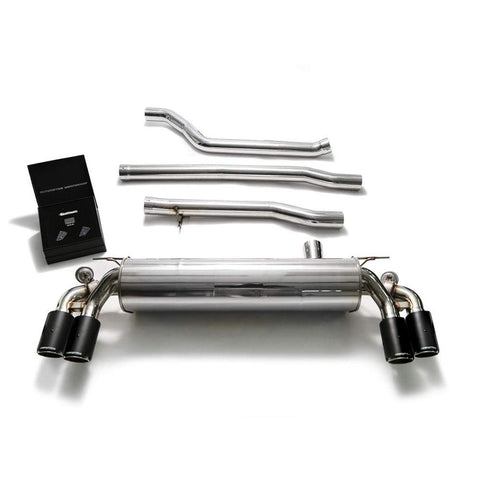 Armytrix Stainless Steel Valvetronic Catback Exhaust System | 2017-2020 BMW 550i G30/G31 (BMG35-QC38)