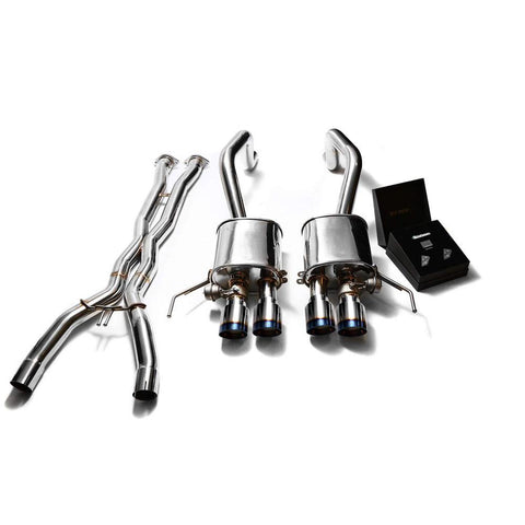 Armytrix Stainless Steel Valvetronic Catback Exhaust System | 2014-2019 Chevrolet Corvette C7 (CZ6C7-X+CZ6C7-QS28B)