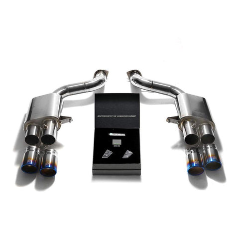 Armytrix Titanium Valvetronic Exhaust System | 2006-2012 Ferrari 599 GTB (F599B-QT14B)