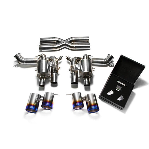 Armytrix Stainless Steel Valvetronic Catback Exhaust System | 2013-2017 Ferrari F12 Berlinetta (FF12B-QT13B)