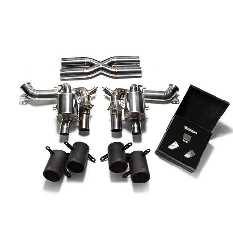 Armytrix Stainless Steel Valvetronic Catback Exhaust System | 2013-2017 Ferrari F12 Berlinetta (FF12B-QT13B)