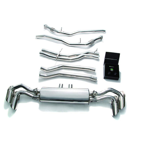 Armytrix Stainless Steel Valvetronic Exhaust System | 2018+ Lamborghini Urus 4.0L V8 (LBU65-QS50B)