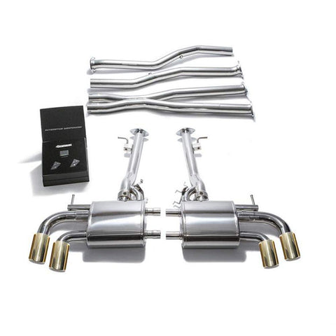 Armytrix Stainless Steel Valvetronic Exhaust System | 2017-2021 Lexus LC500 (LXLC5-QC11)