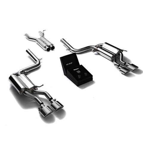 Armytrix Stainless Steel Valvetronic Catback Exhaust | 2008-2014 Mercedes-Benz C63 AMG W204 (MB046-QS19B)