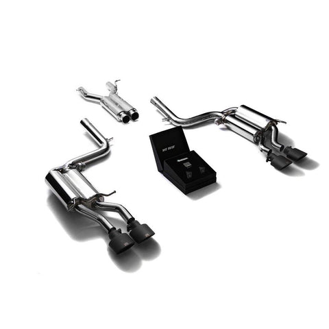 Armytrix Stainless Steel Valvetronic Catback Exhaust | 2008-2014 Mercedes-Benz C63 AMG W204 (MB046-QS19B)