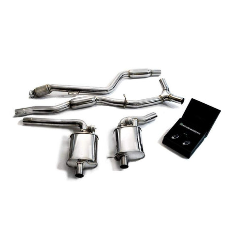 Armytrix Stainless Steel Valvetronic Exhaust System | 2018-2019 Mercedes Benz C300 W205 Left Hand Drive (MB052-BLC)