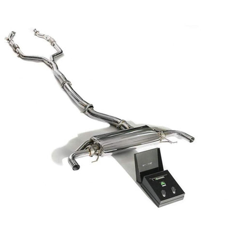 Armytrix Stainless Steel Valvetronic Catback Exhaust System | 2016-2018 Mercedes-Benz GLC400 / GLC450 / GL43 AMG X253 (MB534-LC)