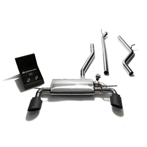 Armytrix Stainless Steel Valvetronic Catback Exhaust System | 2013-2015 Mercedes-Benz A-Class W176 2WD (MBA25-DS18B)