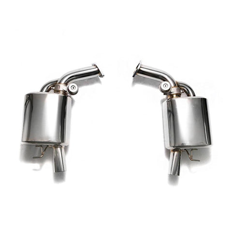 Armytrix Stainless Steel Valvetronic Catback Exhaust System for OEM Diffuser | 2015-2021 Mercedes-Benz C400 / C450 / C43 AMG W205 (MBC45-C)