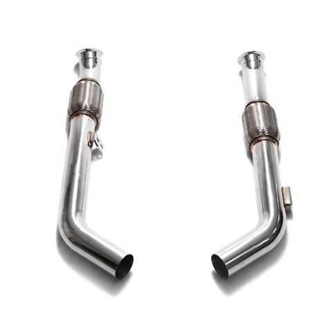 Armytrix Stainless Steel Valvetronic Catback Exhaust System for OEM Diffuser | 2015-2021 Mercedes-Benz C400 / C450 / C43 AMG W205 (MBC45-C)
