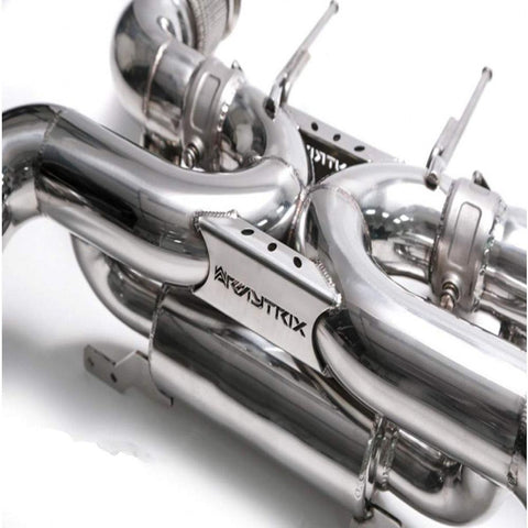 Armytrix Stainless Steel Valvetronic Muffler | 2017-2020 McLaren 720S (MC7XS-C)