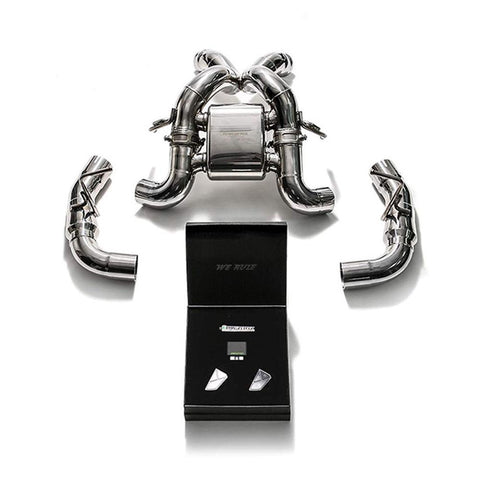 Armytrix Titanium Valvetronic Exhaust System | 2012-2016 McLaren MP4-12C / 650S (MCMP4-DT15M)