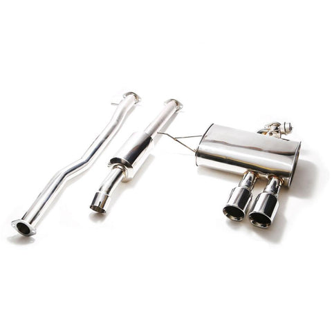 Armytrix Stainless Steel Valvetronic Catback Exhaust System with Dual Exhaust Tips | 2015-2020 Mini Cooper S F55 (MNF55-DC11)