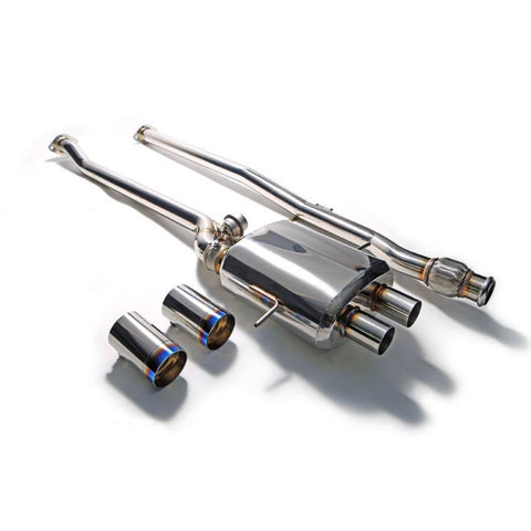 Armytrix Stainless Steel Valvetronic Catback Exhaust System with Exhaust Tips | 2007-2013 Mini Cooper S R56 / R57 / R58 / R89 (MNR5X-DC11)