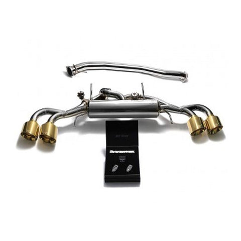 Armytrix Stainless Steel Valvetronic Catback Exhaust 102mm System | 2009-2021 Nissan GT-R R35 (NI35S-BF NI35S-BQC47)