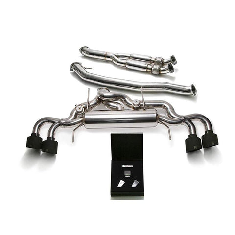 Armytrix Stainless Steel Valvetronic Catback Exhaust 102mm System | 2009-2021 Nissan GT-R R35 (NI35S-BF NI35S-BQC47)