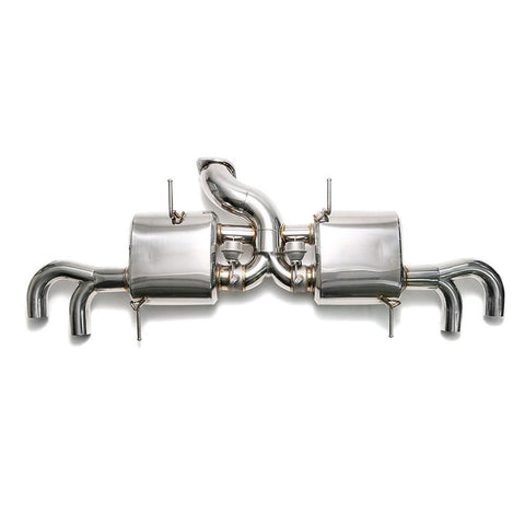 Armytrix Stainless Steel Valvetronic Catback Exhaust 90mm System with Quad Exhaust Tips | 2009-2019 Nissan GT-R R35 (NI35S-QC47)