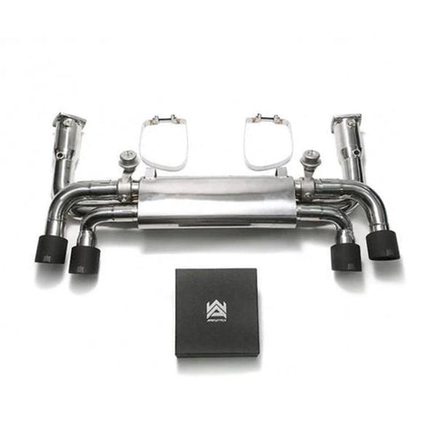 Armytrix Stainless Steel Sport High-Flow Valvetronic Exhaust System | 2017-2019 Porsche 991.2 Carrera (P92C2-CD+P92C2-DS41B)