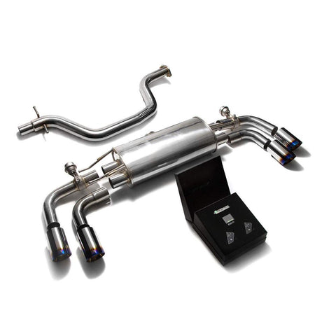 Armytrix Stainless Steel Valvetronic Catback Exhaust System | 2007-2014 Audi TT MK2 8J (AU8JT-QC11)
