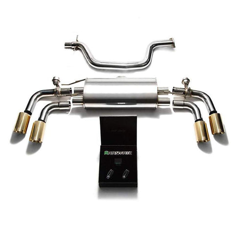 Armytrix Stainless Steel Valvetronic Catback Exhaust System | 2007-2014 Audi TT MK2 8J (AU8JT-QC11)