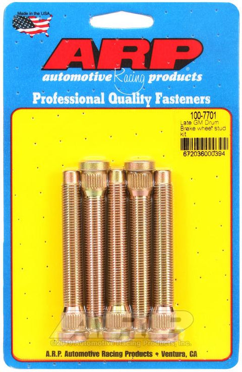 ARP Wheel Stud Kits | Multiple GM Fitments (100-7701)