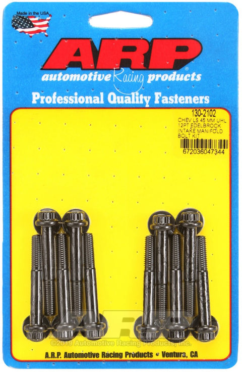 ARP Intake Manifold Bolt Kits | Multiple Chevrolet Fitments (130-2102)