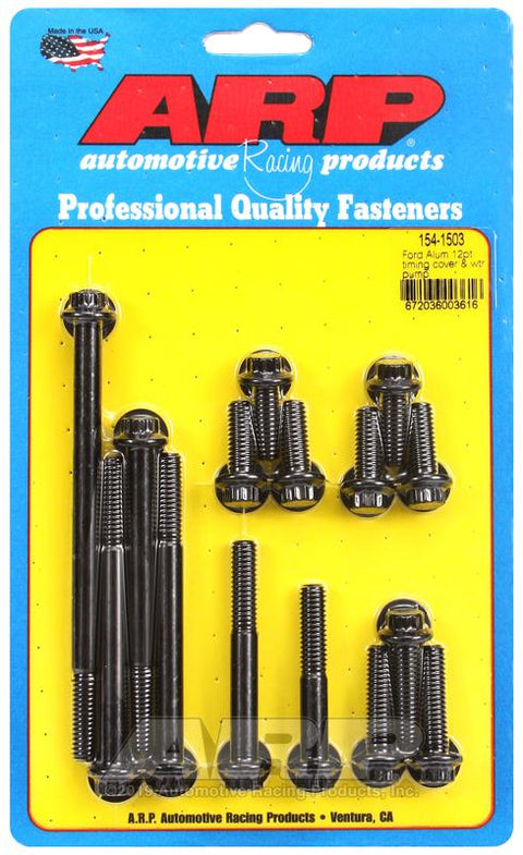 ARP Timing/Water Pump Bolt Kit | Multiple Ford Fitments (154-1503)